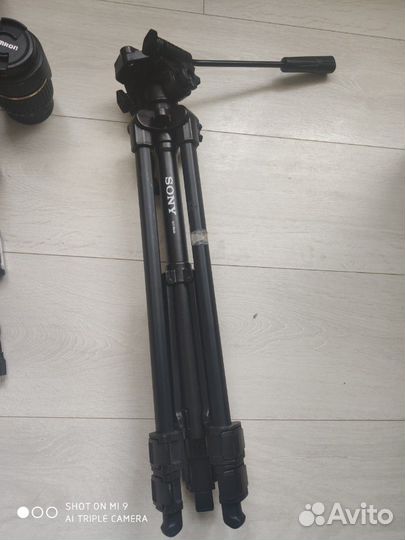 Зеркальный фотоаппарат soni a55, штатив Sony, объе