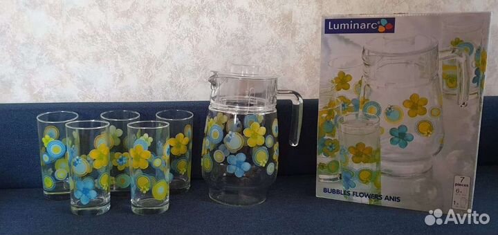 Набор графин и стаканы Luminarc