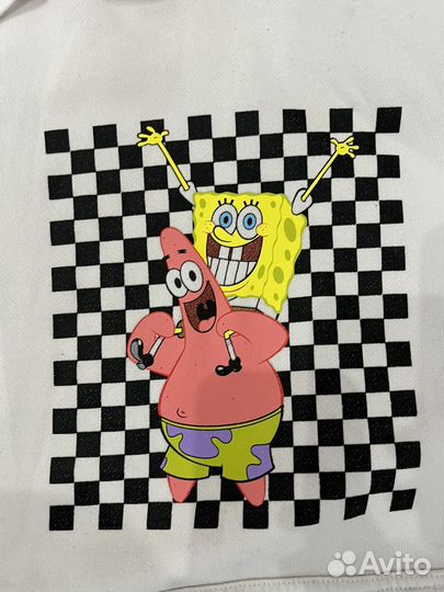 Худи vans x spongebob