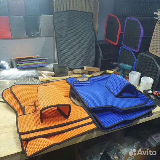 Коврики ева,eva 3d - комплект в салон