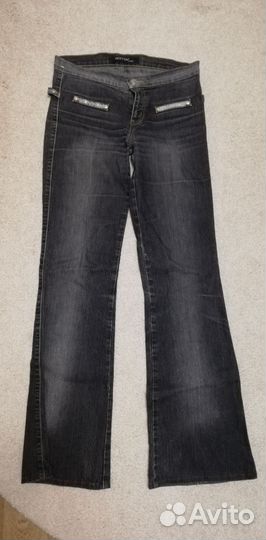 Джинсы клёш в хорошем состоянии