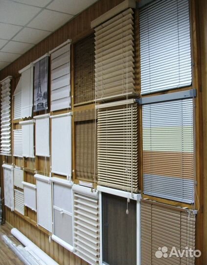 Рулонные шторы и жалюзи