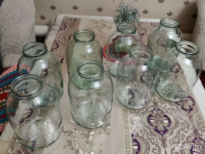 Банки стеклянные 3 литра маркса