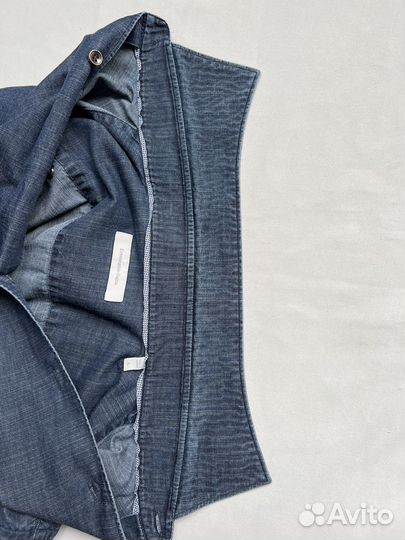 Джинсовая рубашка Zegna