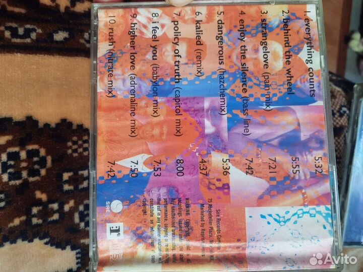 Cd диск depeche mode.danse techno remixes