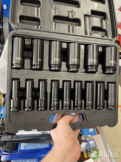 Набор головок ударных 10-32 мм Av-steel