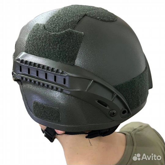 Тактический шлем с кронштейном для пнв