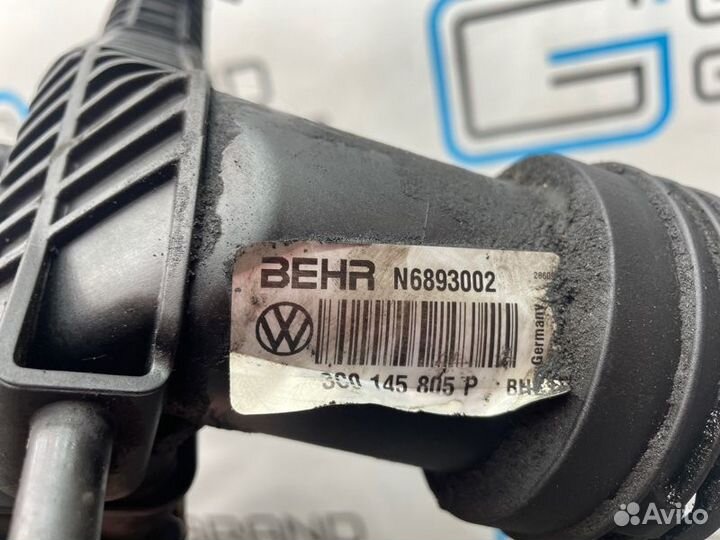 Интеркулер Volkswagen Tiguan 5N1 TDI cbab 2.0