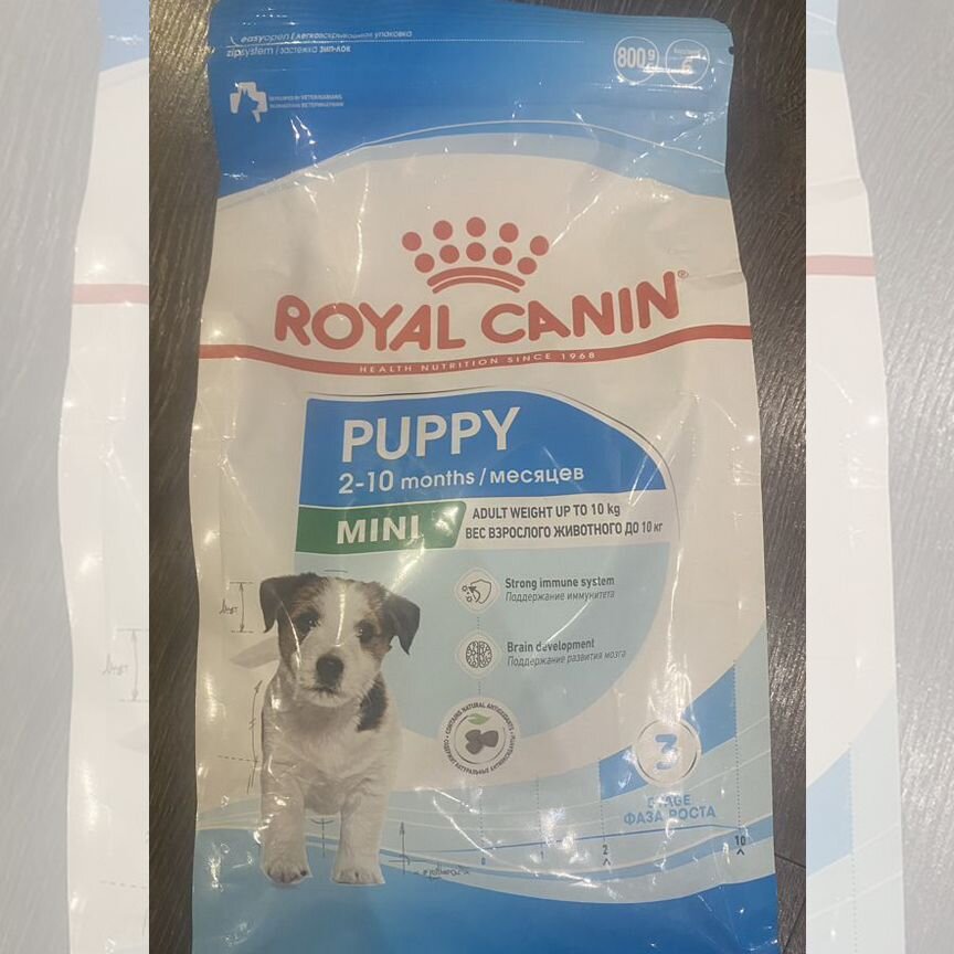 Корм для собак royal canin mini puppy