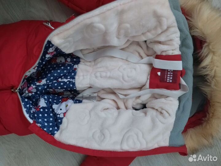 Зимний комбинезон для девочки