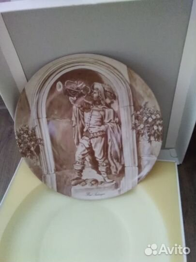 Тарелка настенная винтаж Германия