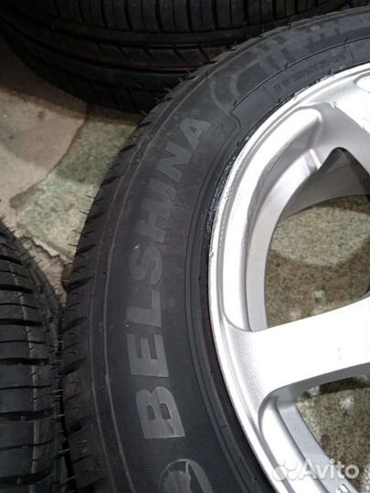 Колеса лето 185/60р14 Белшина на ковке
