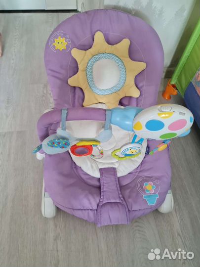 Кресло качалка бу Chicco Balloon