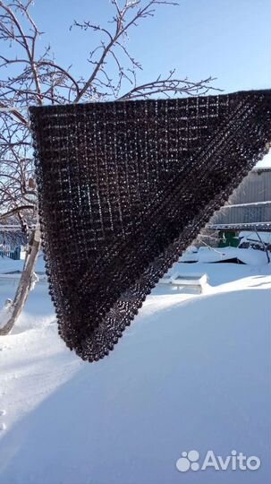 Пуховый платок (косынка, шаль)