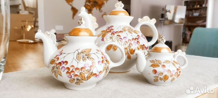 Набор заварочных чайников СССР