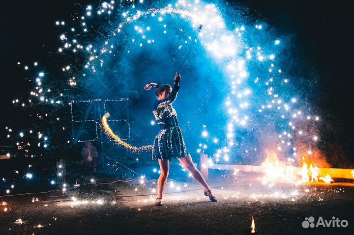 Фаер шоу, свадебная дорожка, финал свадьбы