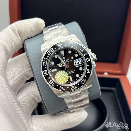 Rolex Gmt Master steel часы