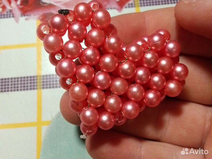 Сердце из бисера