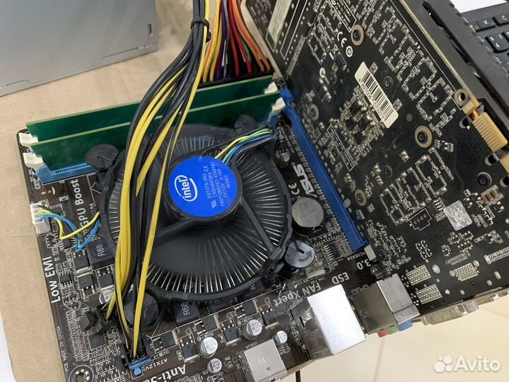 Комплект Asus LGA1155 H61/i3 2130/8Gb/GTX570/450W