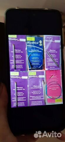 Спицы для вязания Hiya Hiya разъёмные, леска