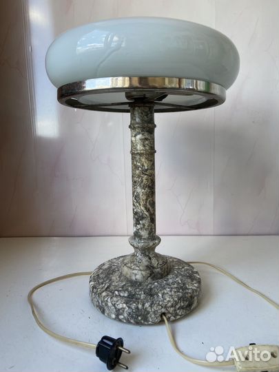 Лампа настольная, мрамор, 50-е гг