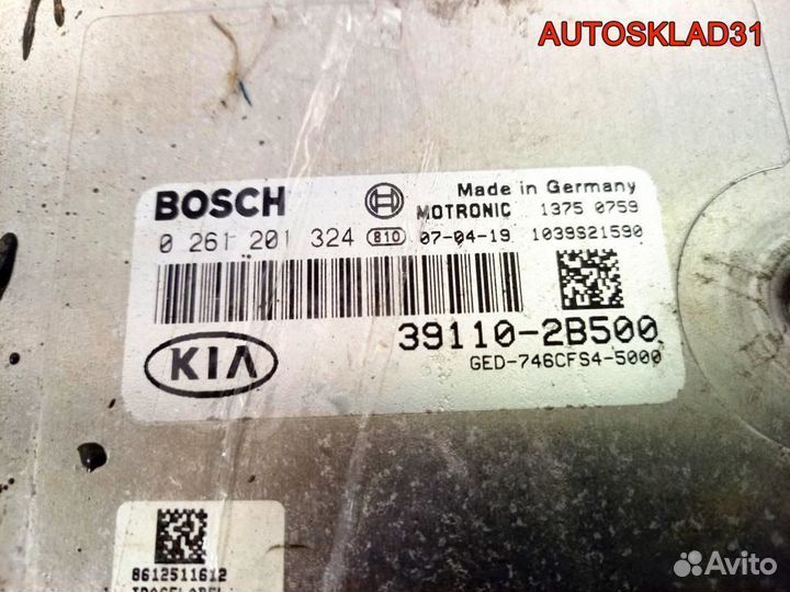 Блок эбу Kia Ceed 1,6 G4FC 391102B500