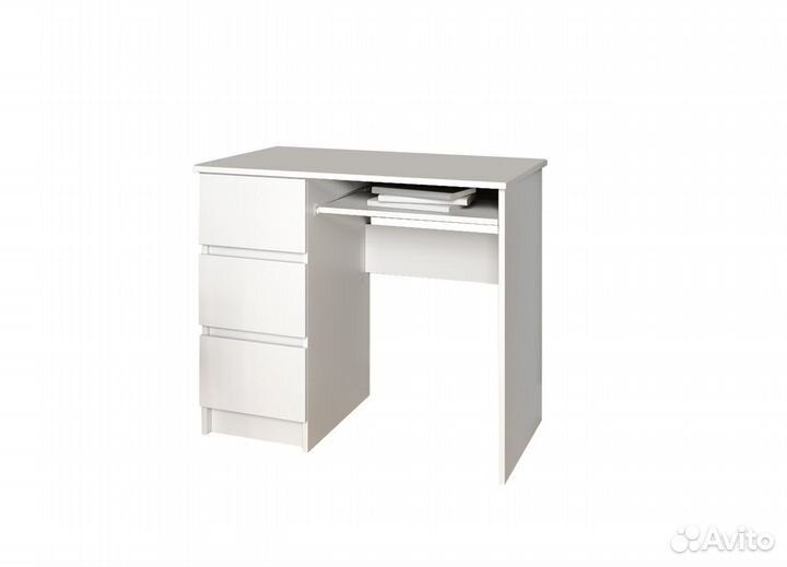 Стол письменный белый