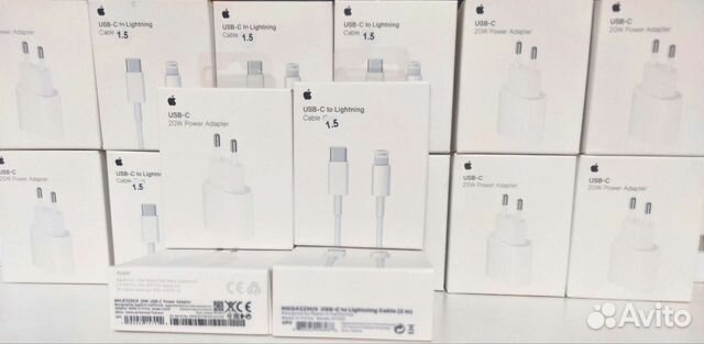 Кабели для зарядки iPhone TypeC 1.5m и на Android