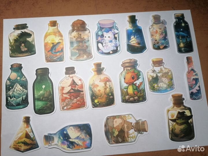 Наклейки, скрапбукинг