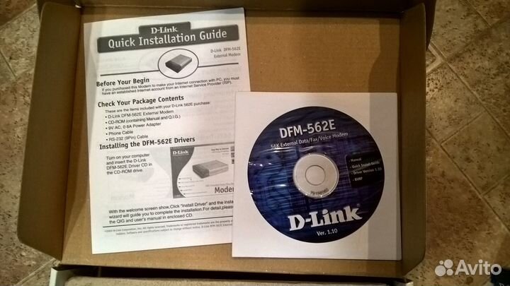 Модем D-link GFM-562E