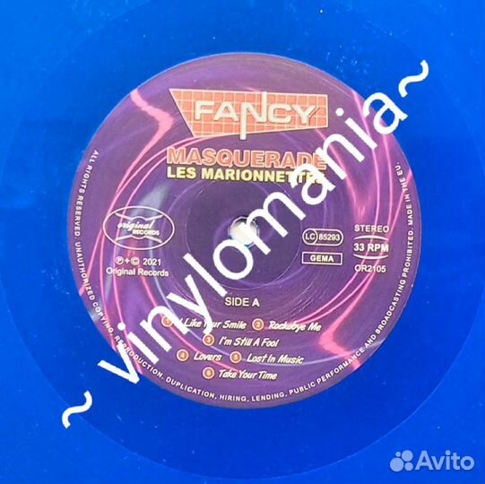 LP Fancy – Masquerade (Les Marionnettes) 2021