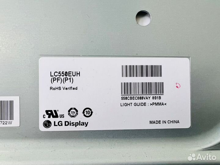 Кнопки EBR76384101 LG 55LA662V-ZC