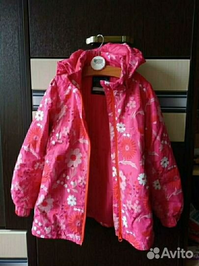 Куртка для девочки Lassie. Весна. Размер 110-116