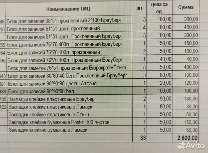 Закладки, блоки. (Канцеларские принадлежности)