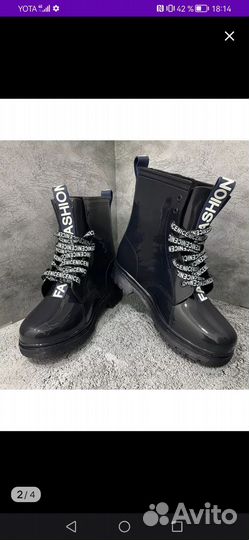 Резиновые сапоги для подростка