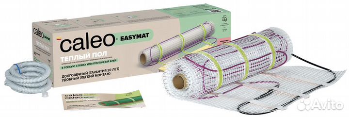 Нагревательный мат Caleo easymat 180-0,5-2,0