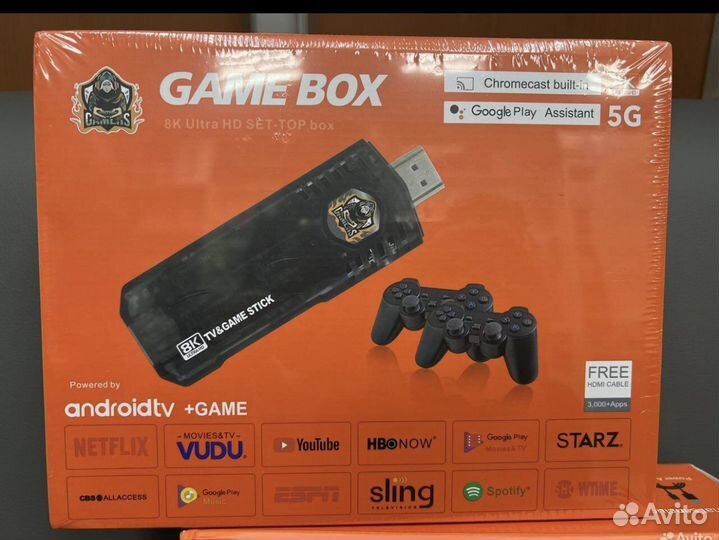 Игровая приставка+smart tv 2+64 GB Smart-Game BOX