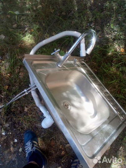 Корыто нержавейка, со всей фурнитурой