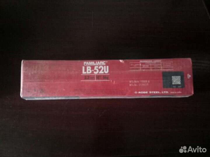Kobelco welding electrodes lb-52u 3.2мм 5кг