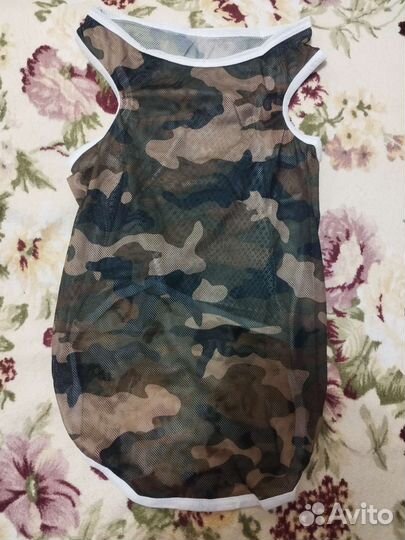 Майка в сетку для собак