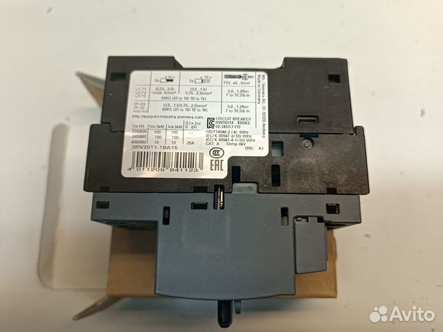 Siemens 3RV2011-1BA15