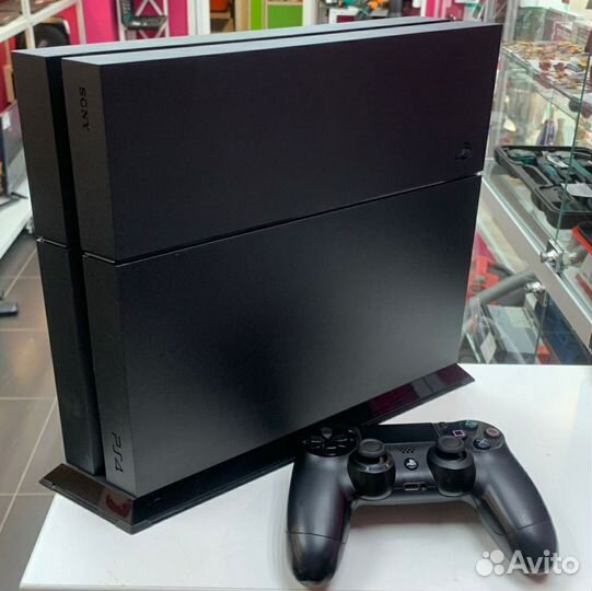 Sony PS4 fat 500Gb один joystick
