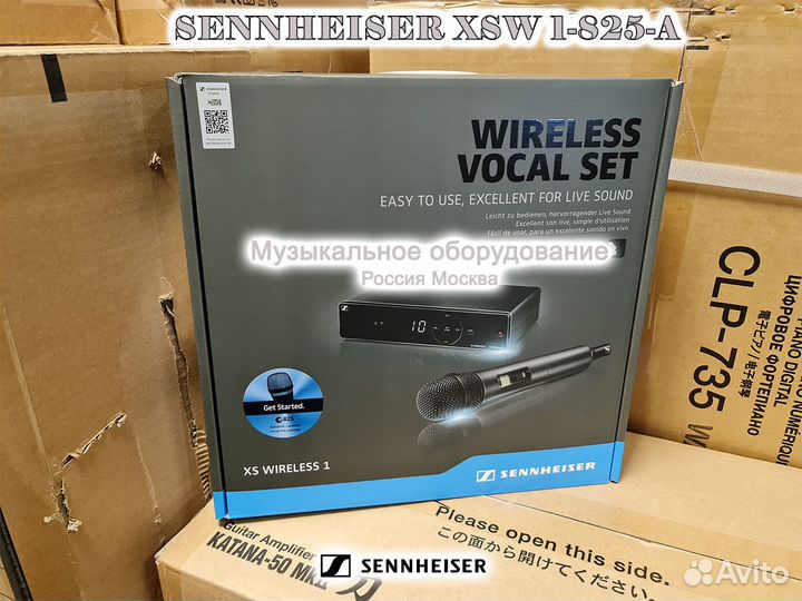 Радиосистема Sennheiser XSW 1-825-A Новая Гарантия