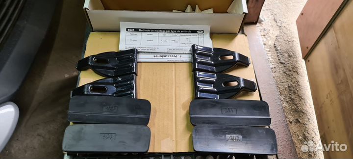 Inno крепление поперечин багажника