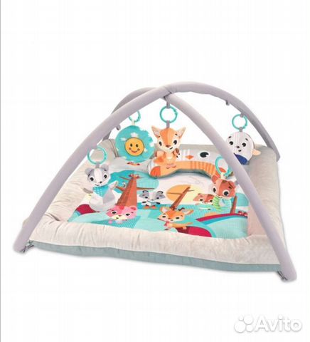 Детский игровой развивающий коврик новый