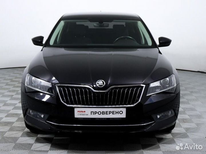Skoda Superb 2.0 AMT, 2016, 77 622 км