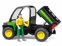 Мини-самосвал Bruder John Deere