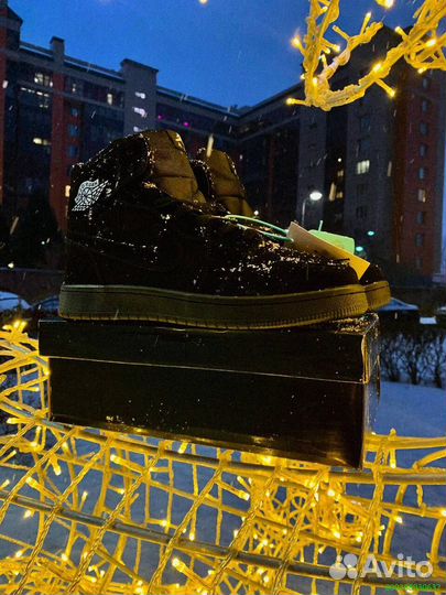 Кроссовки Nike Air Jordan тёплые (Арт.90753)