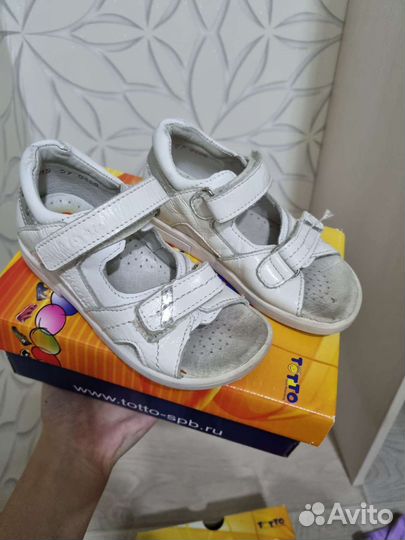 Босоножки totta 27 р-р 16,5 см