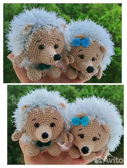 Вязаные игрушки ручной работы